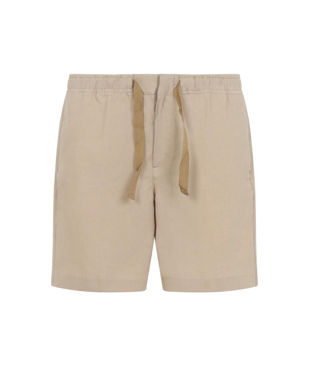 ORLEBAR BROWN Бежевые льняные шорты, фото 1