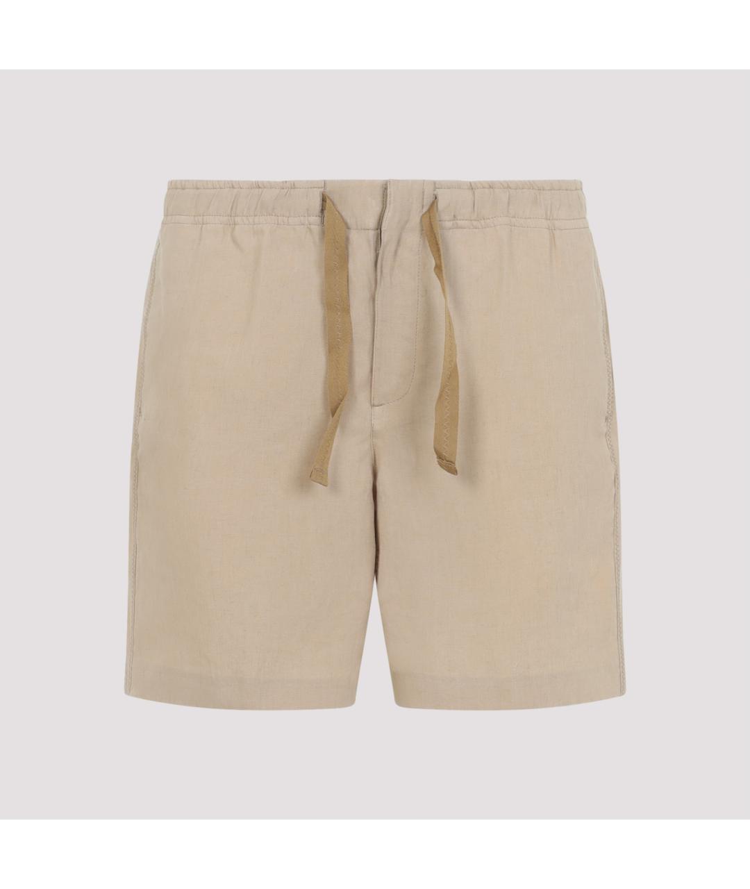 ORLEBAR BROWN Бежевые льняные шорты, фото 3