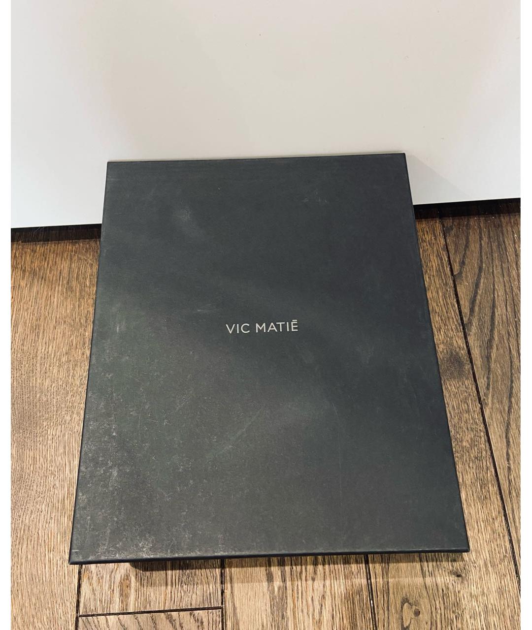 VIC MATIE Серые замшевые ботинки, фото 7