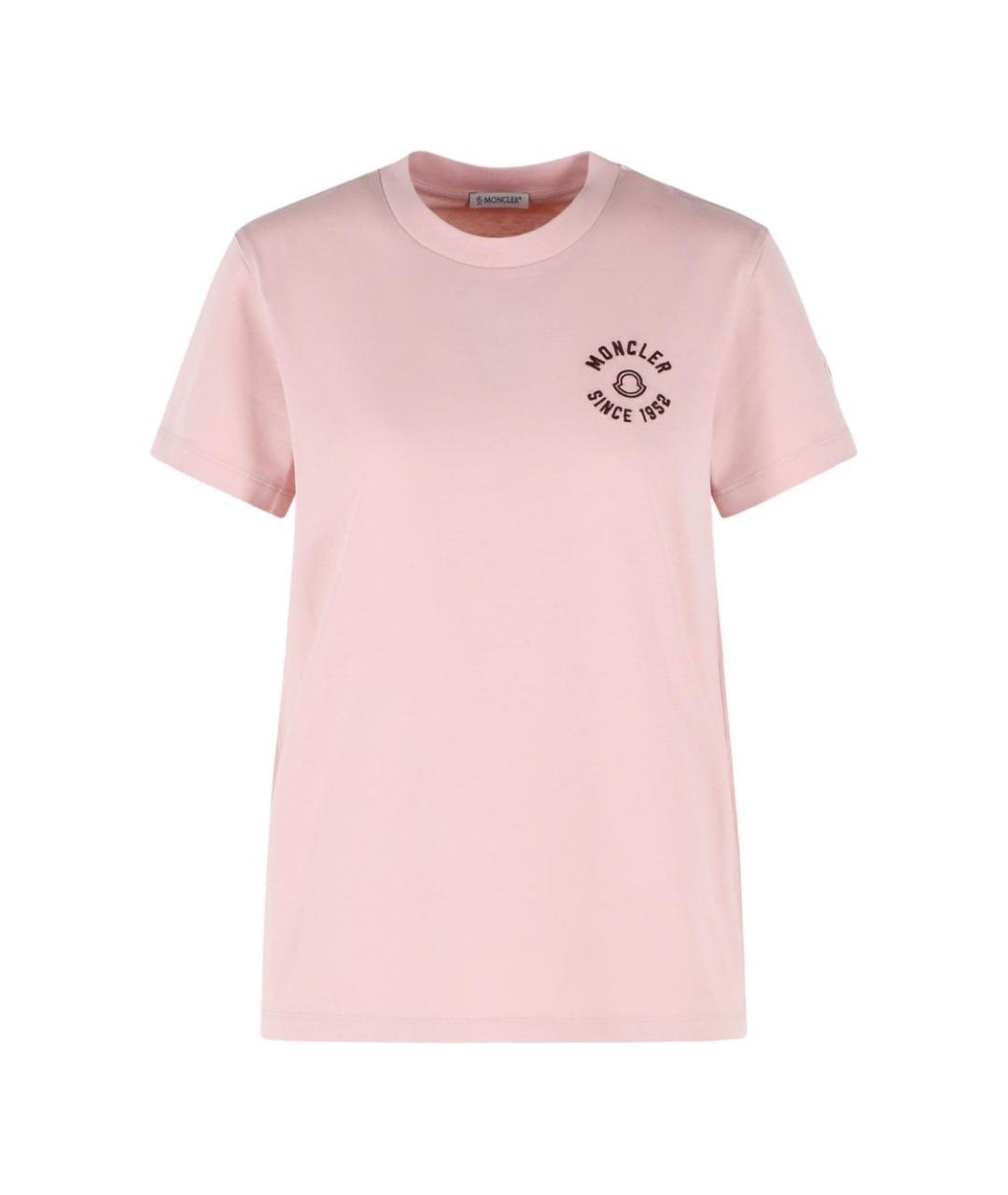 MONCLER Хлопковая футболка, фото 1