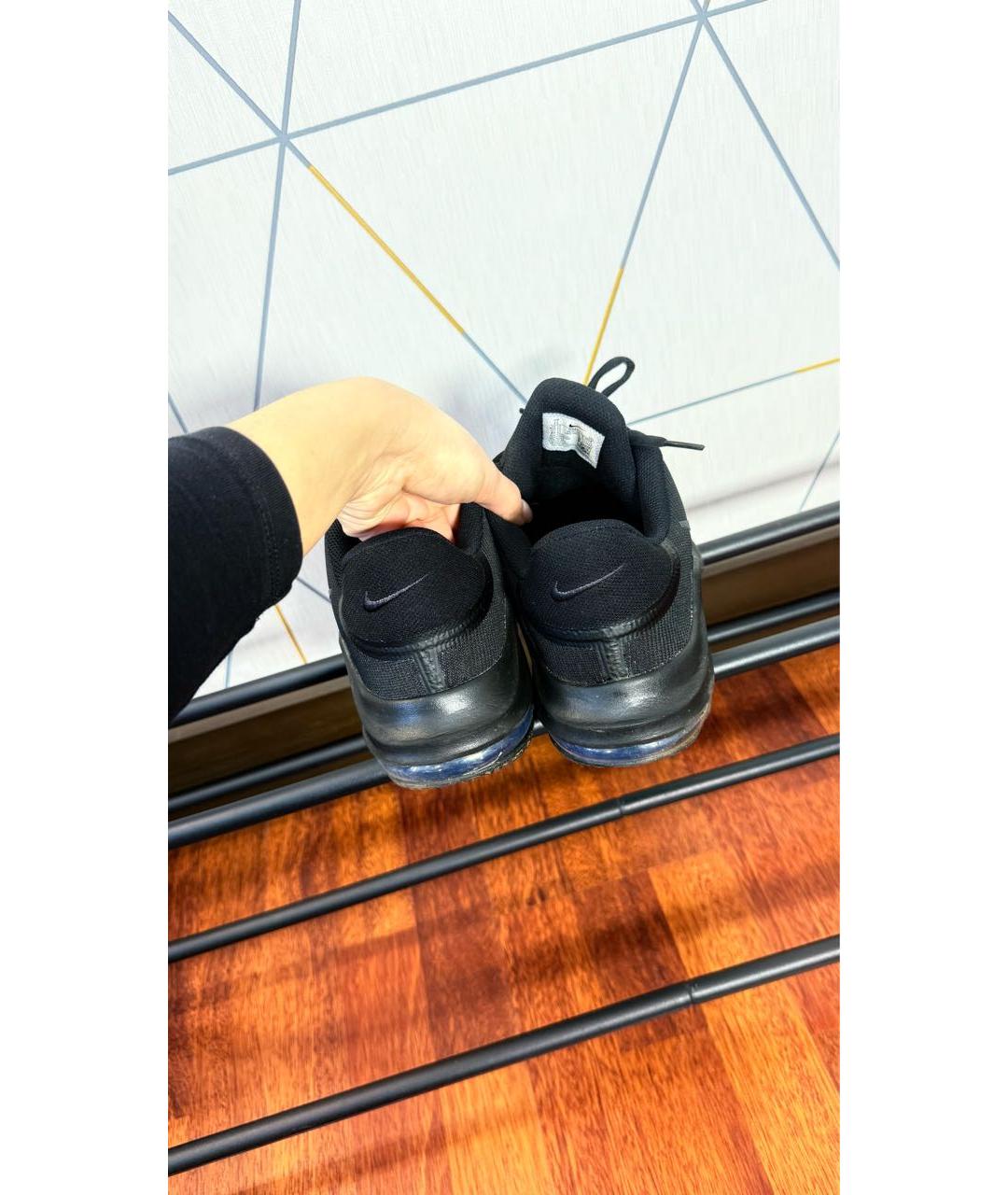 NIKE Черные низкие кроссовки / кеды, фото 4