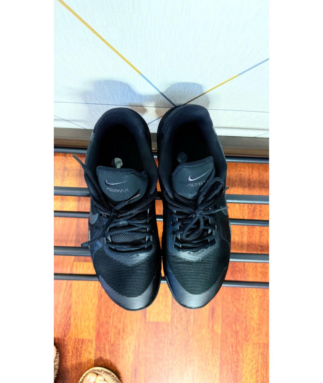 NIKE Черные низкие кроссовки / кеды, фото 3