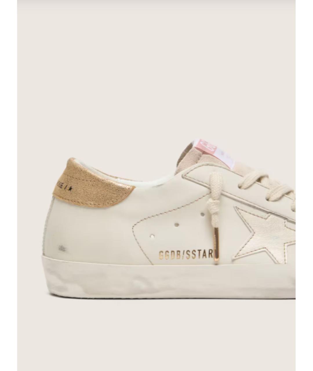 GOLDEN GOOSE DELUXE BRAND Белые кожаные кеды, фото 4