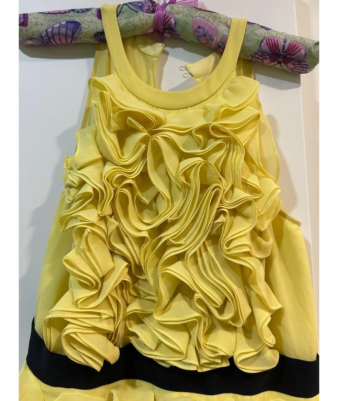 BCBG MAXAZRIA Желтое вечернее платье, фото 2