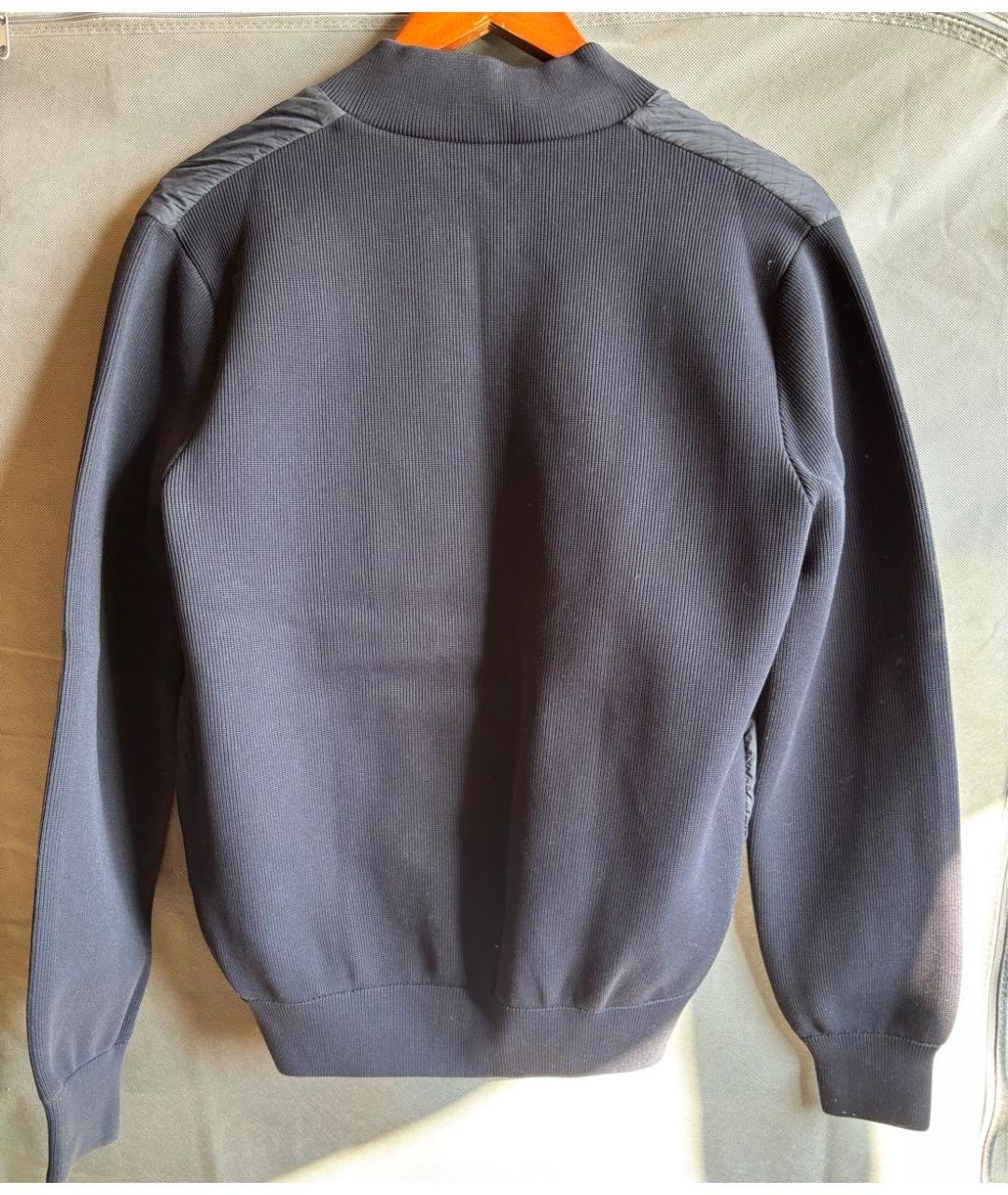 BOTTEGA VENETA Темно-синяя полиамидовая куртка, фото 2