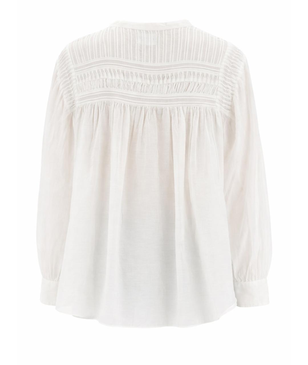 ISABEL MARANT ETOILE Белая хлопковая блузы, фото 4