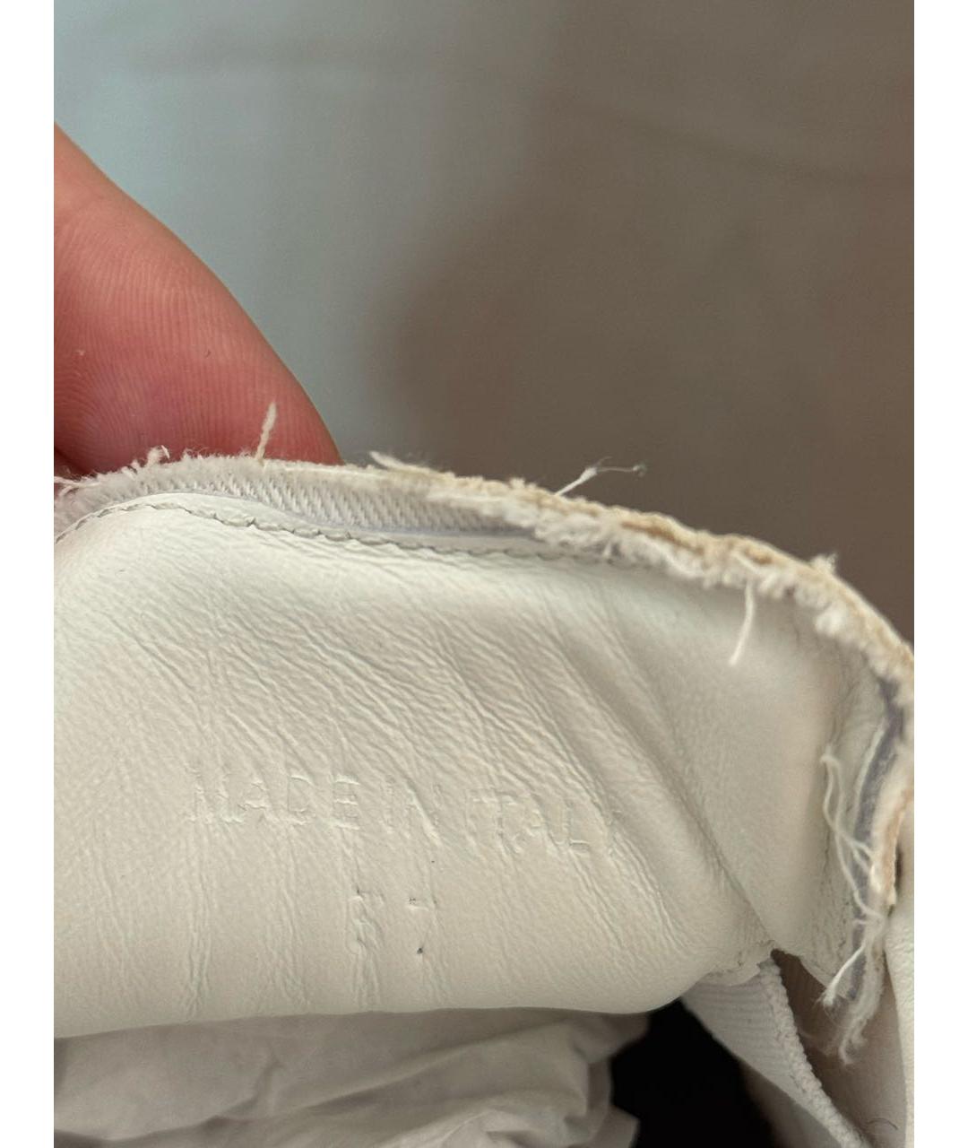 MAISON MARGIELA Синие кеды, фото 4