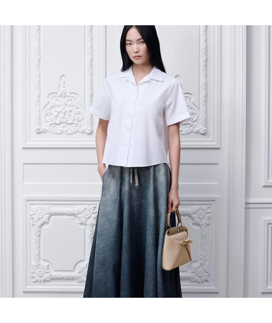 CHRISTIAN DIOR Белая блузы, фото 2