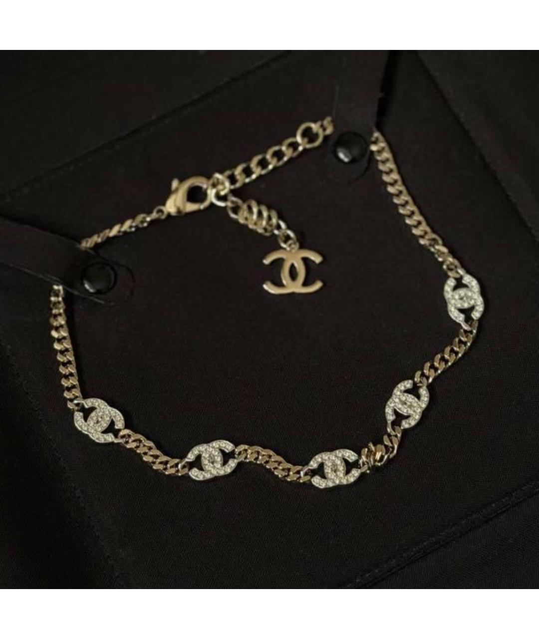 CHANEL Золотой чокер, фото 3