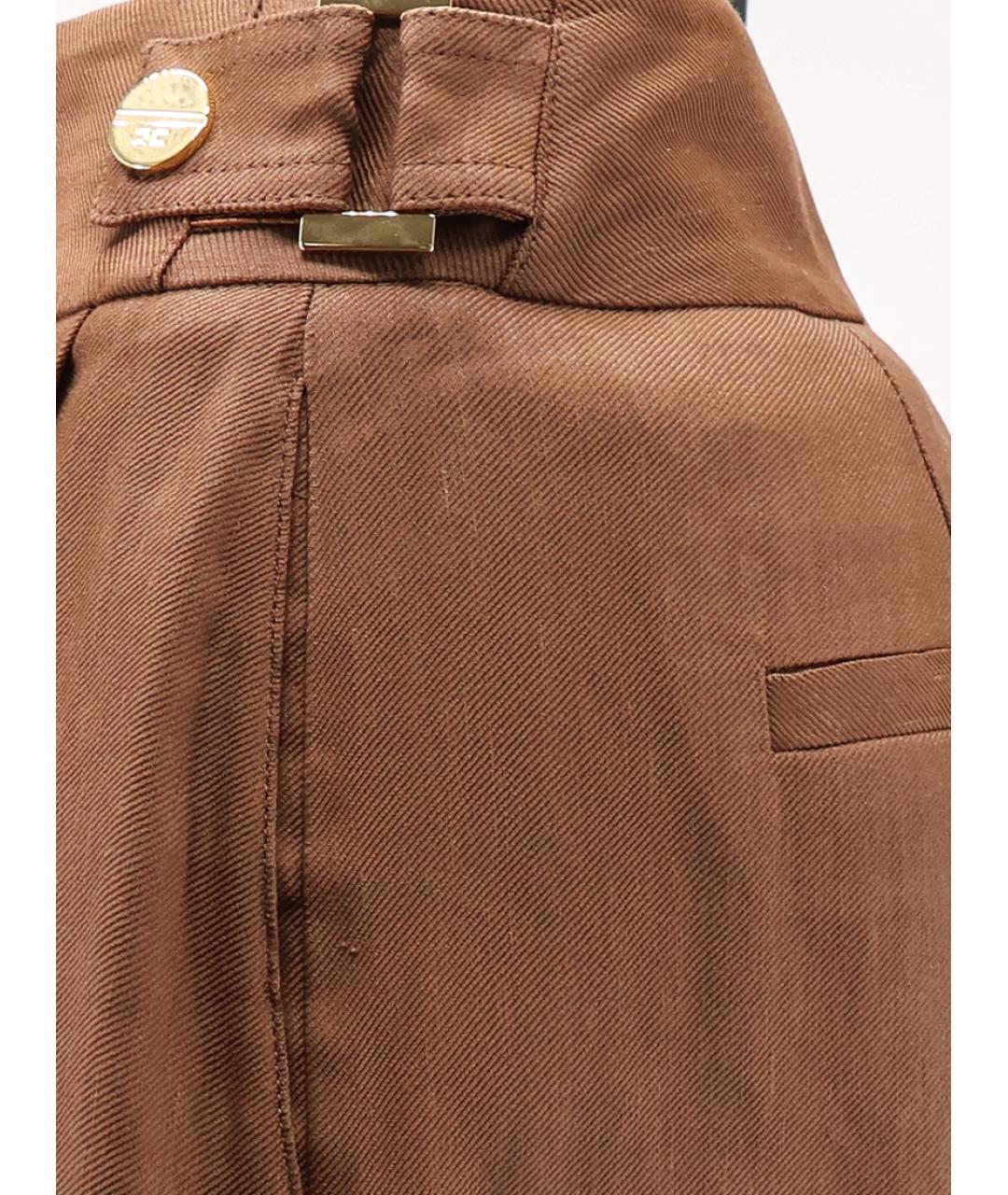 ELISABETTA FRANCHI Коричневые шорты, фото 3