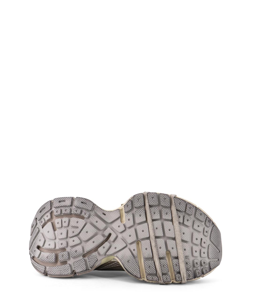 BALENCIAGA Бежевые синтетические кроссовки, фото 4