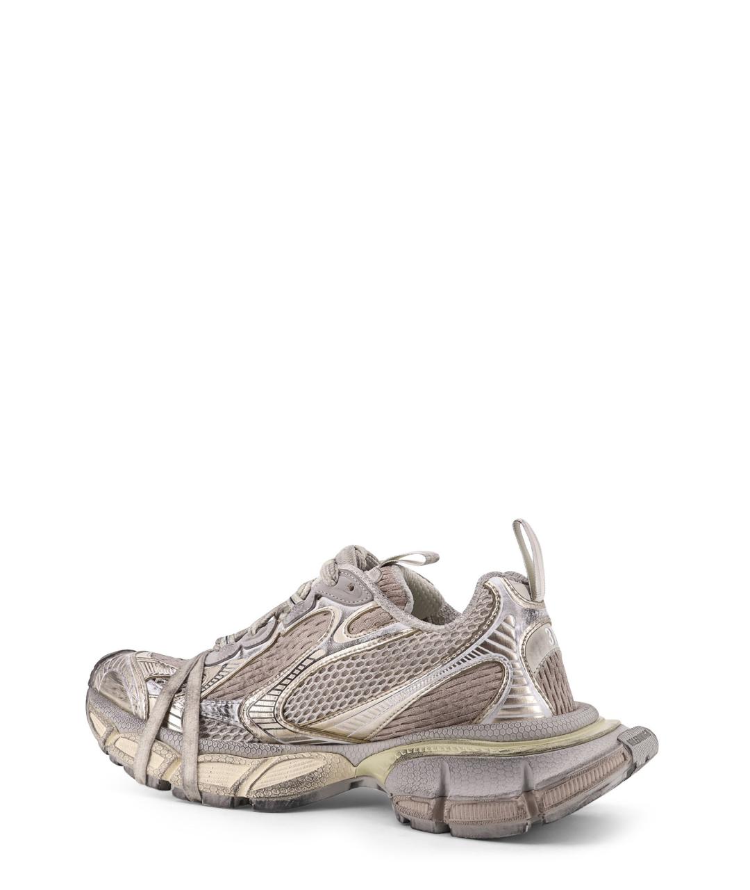 BALENCIAGA Бежевые синтетические кроссовки, фото 3