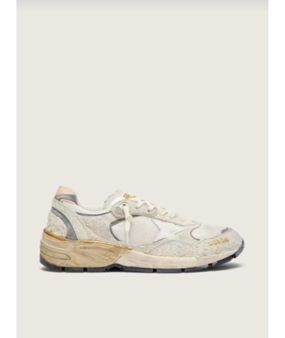 GOLDEN GOOSE DELUXE BRAND Белые кожаные кроссовки, фото 5