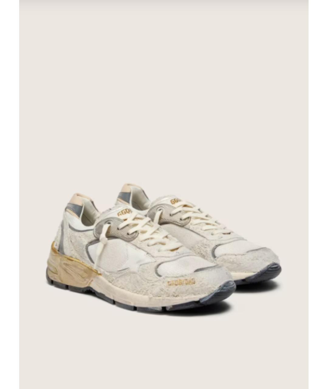 GOLDEN GOOSE DELUXE BRAND Белые кожаные кроссовки, фото 2