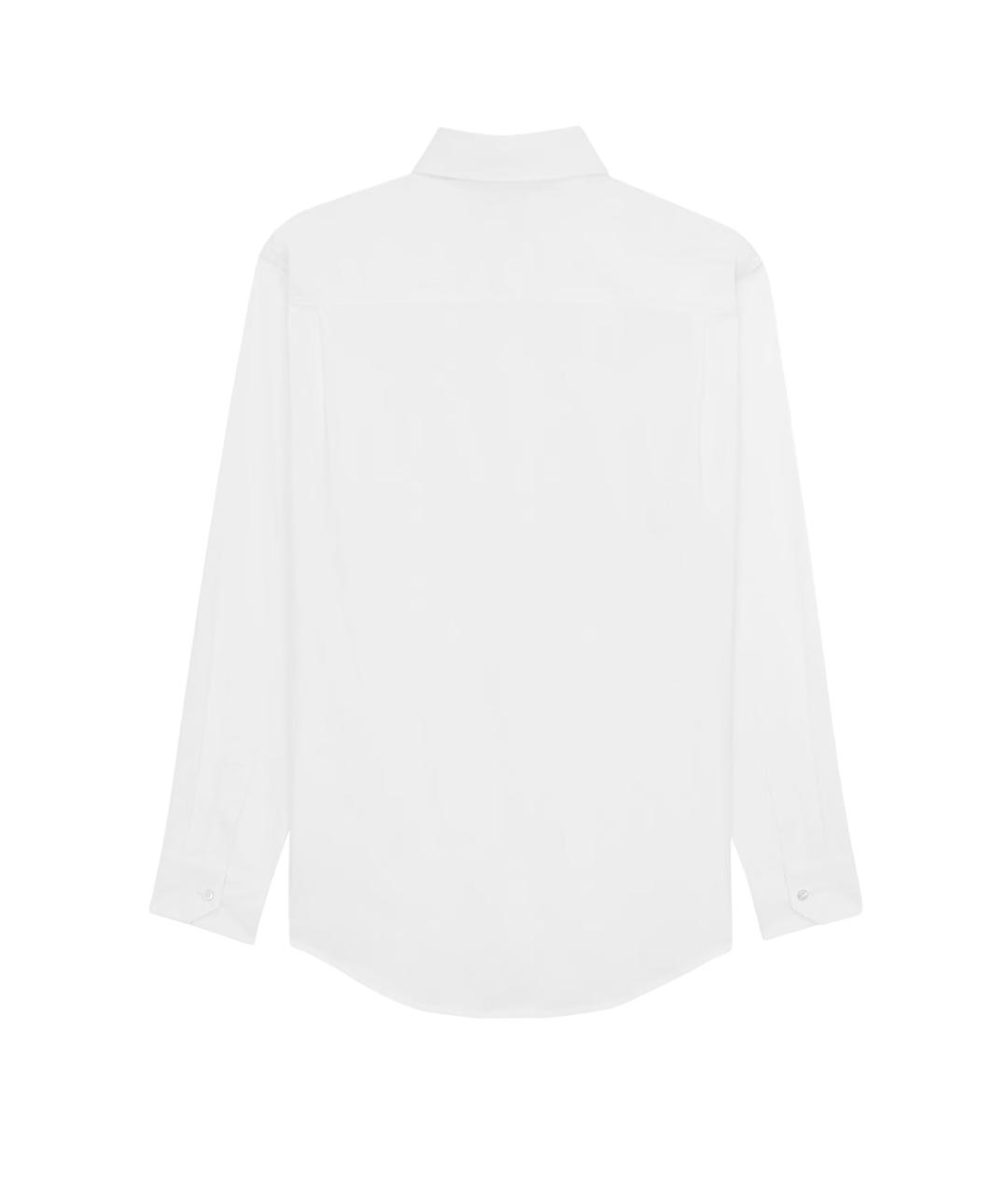 SAINT LAURENT Белая хлопковая классическая рубашка, фото 2