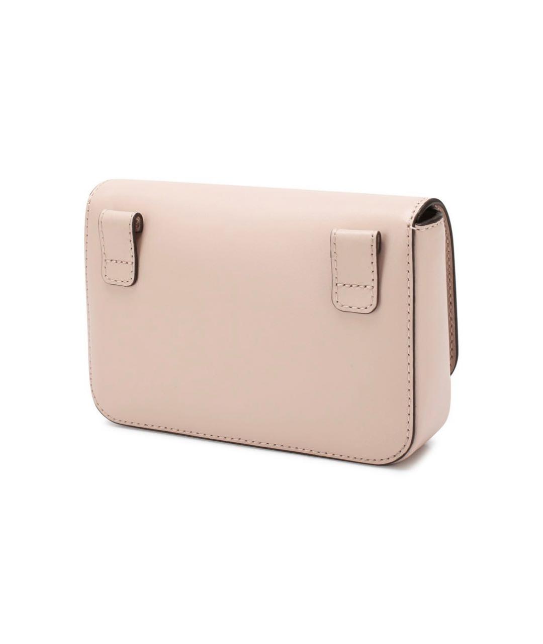 MICHAEL MICHAEL KORS Розовая кожаная поясная сумка, фото 3