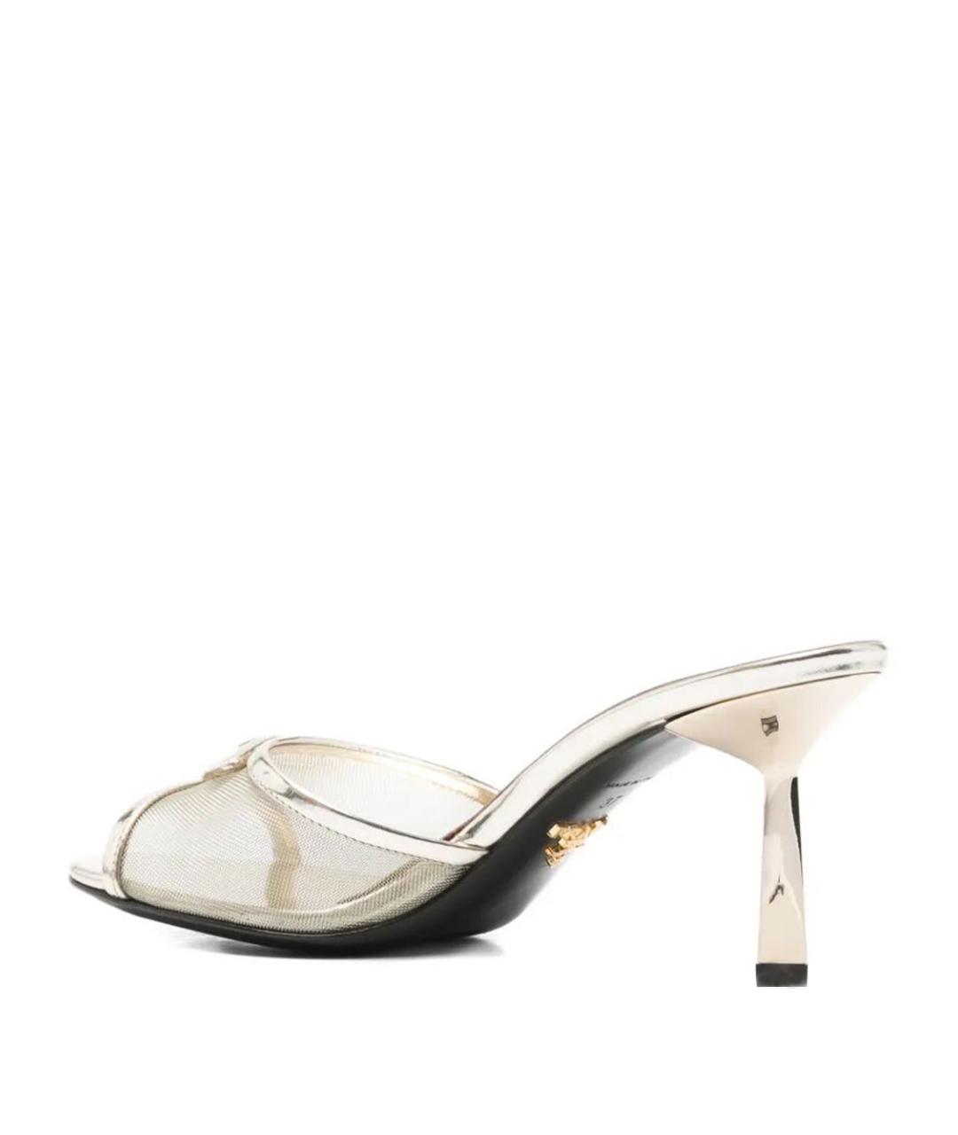 PRADA Мульти кожаные мюли, фото 3