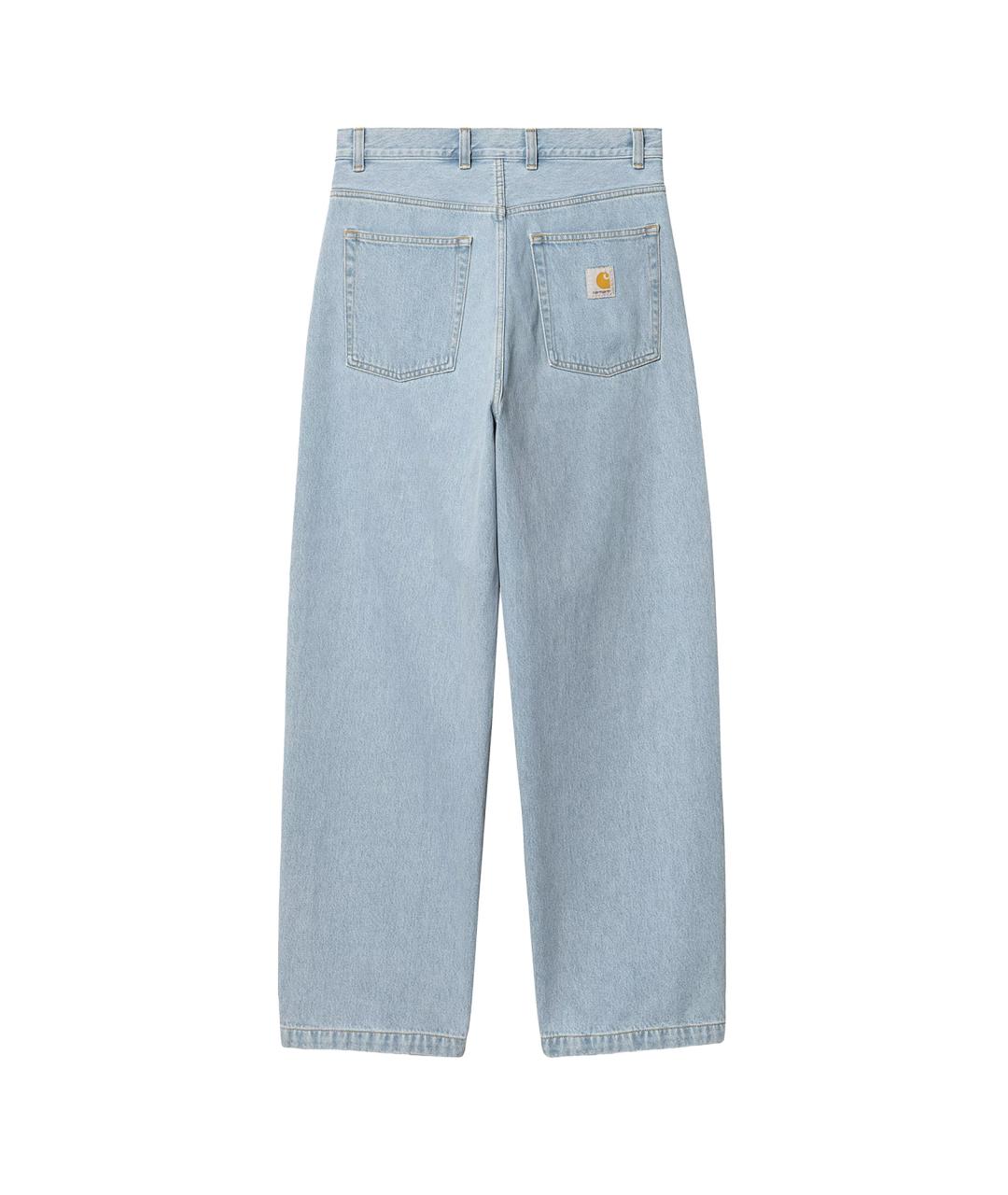 CARHARTT WIP Синие хлопковые прямые джинсы, фото 2