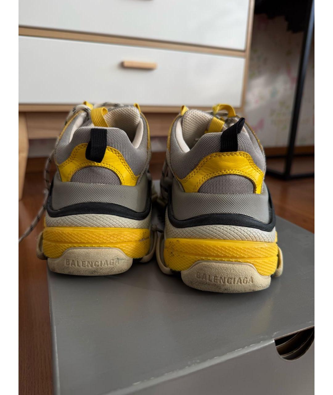 BALENCIAGA Мульти текстильные кроссовки, фото 6