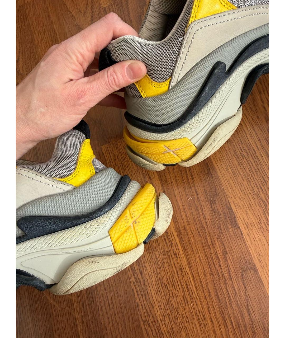 BALENCIAGA Мульти текстильные кроссовки, фото 5