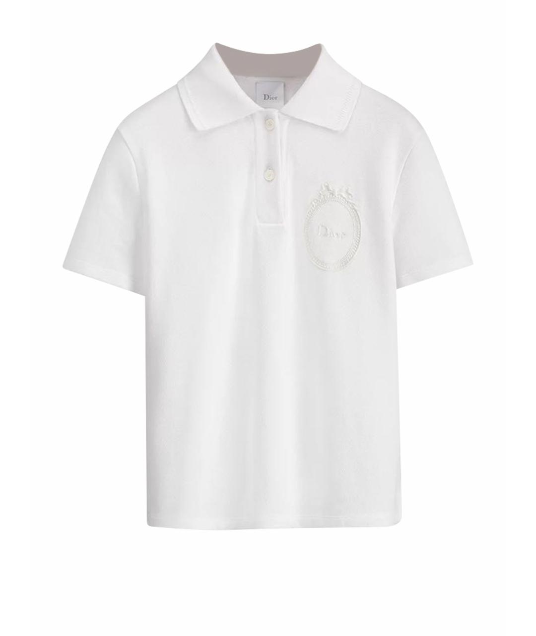 CHRISTIAN DIOR Белая футболка, фото 1