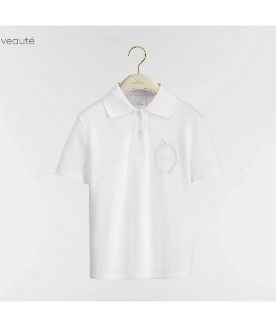 CHRISTIAN DIOR Белая футболка, фото 5