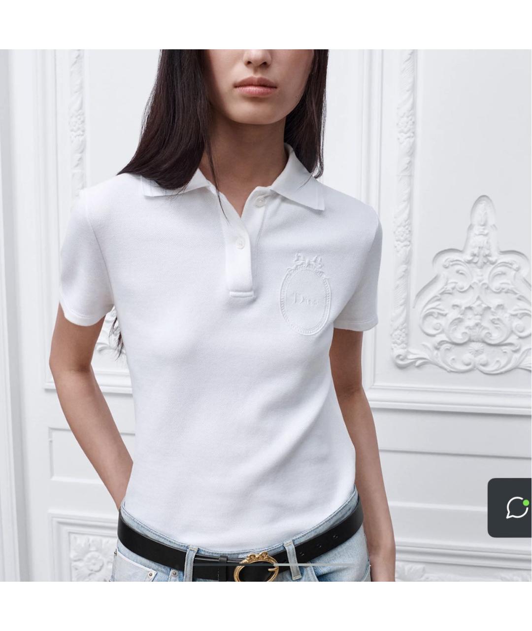 CHRISTIAN DIOR Белая футболка, фото 2