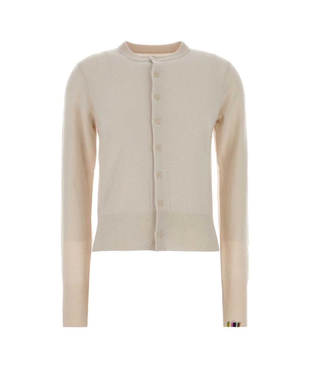 EXTREME CASHMERE Белый кашемировый кардиган, фото 1