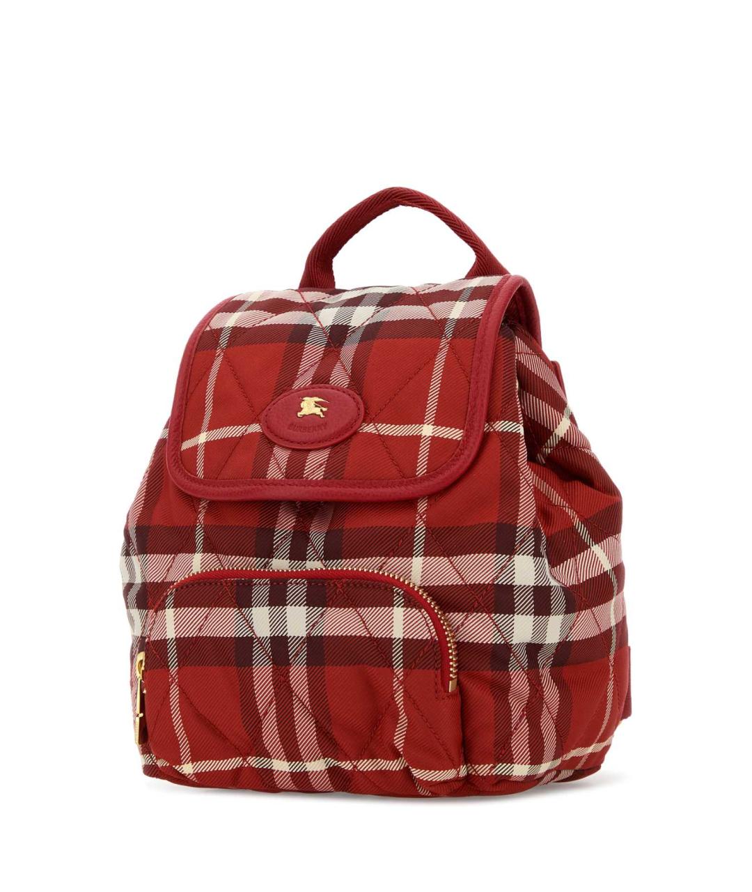 BURBERRY Красный тканевый рюкзак, фото 2