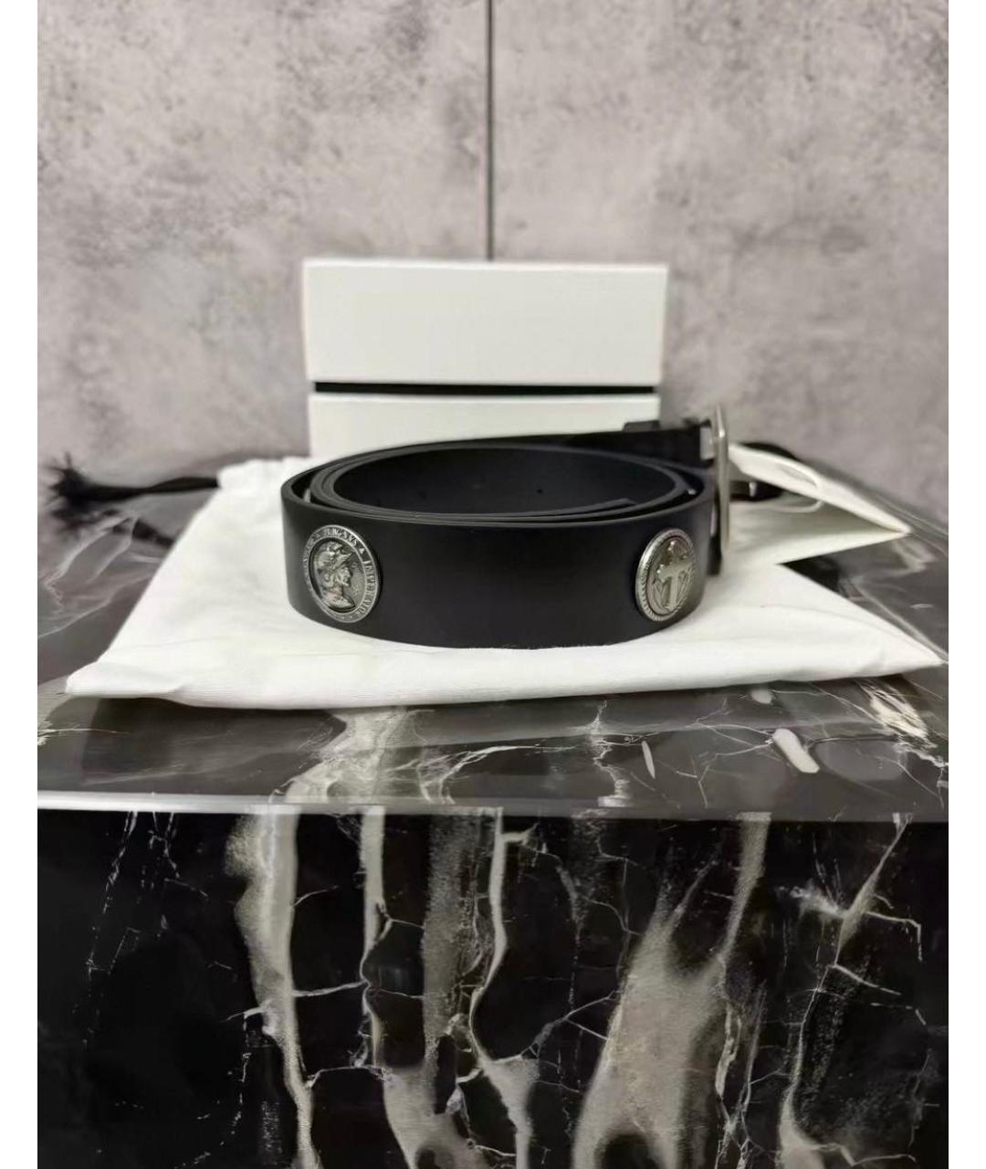 PROTOCOL INDEX Черный кожаный ремень, фото 2