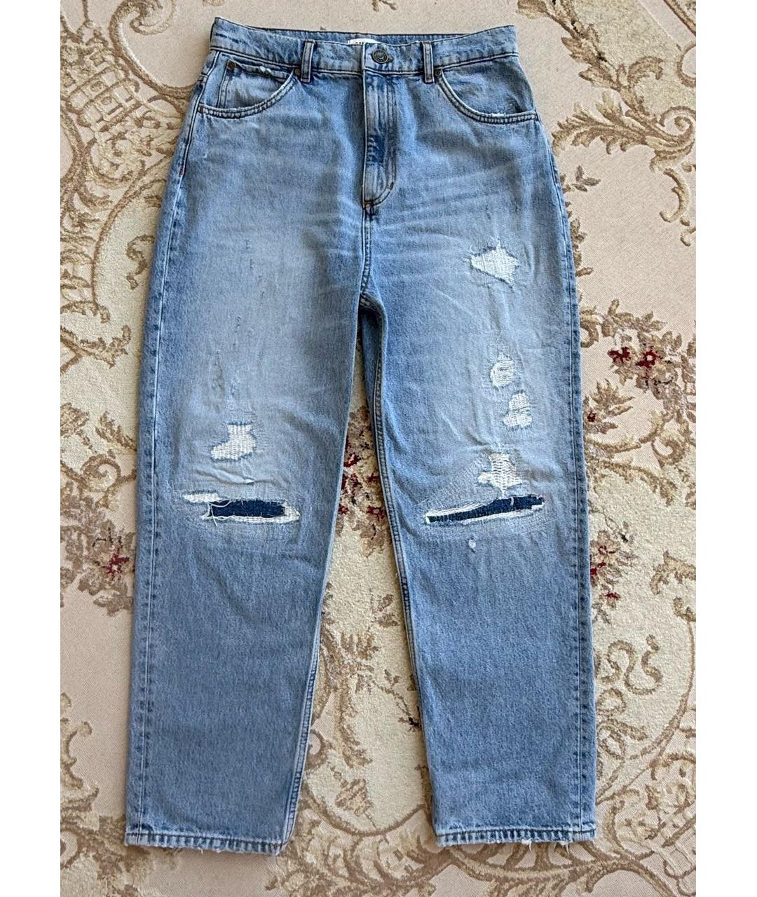 SANDRO Хлопковые джинсы слим, фото 9