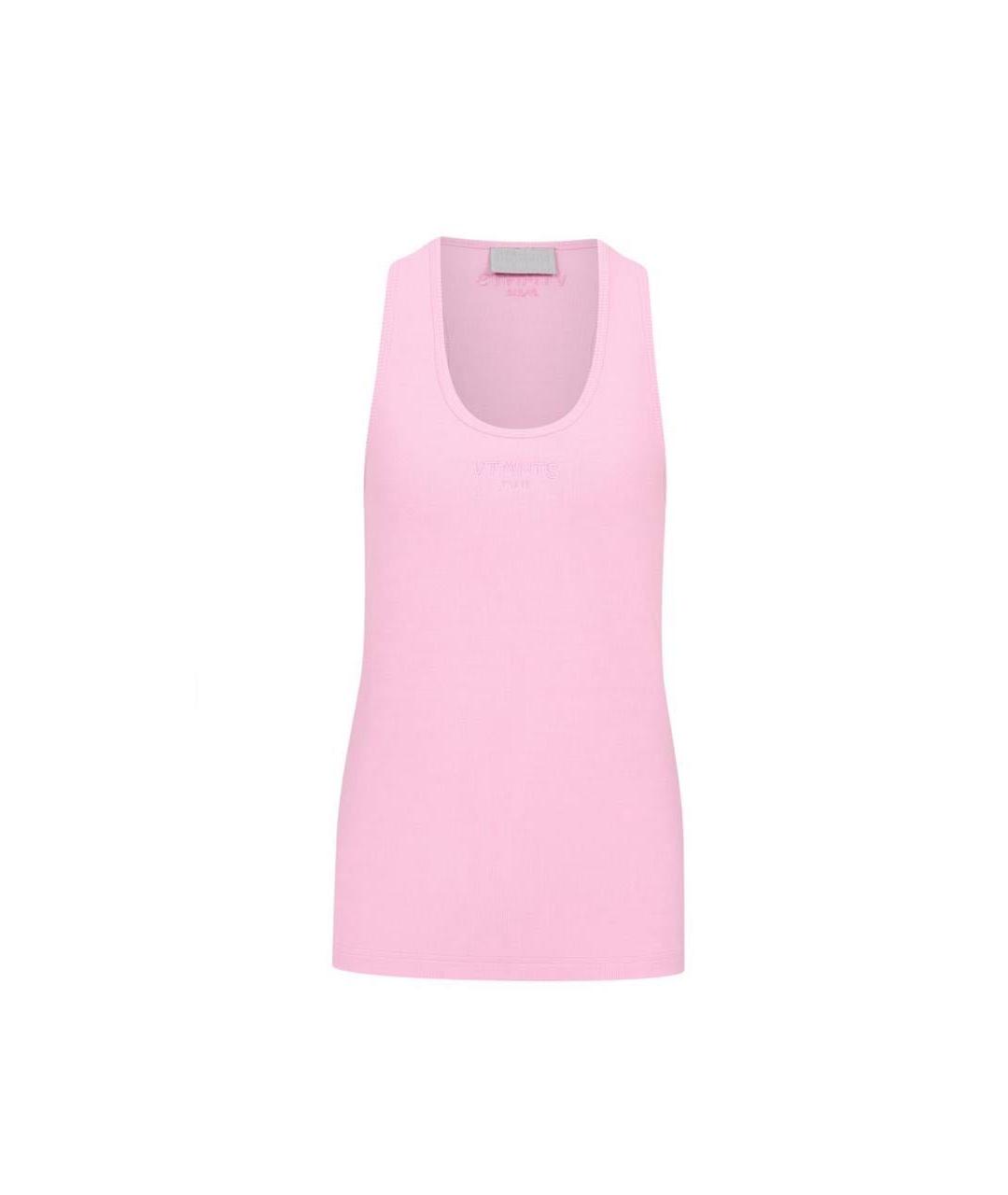 VTMNTS Розовая хлопковая майка, фото 1