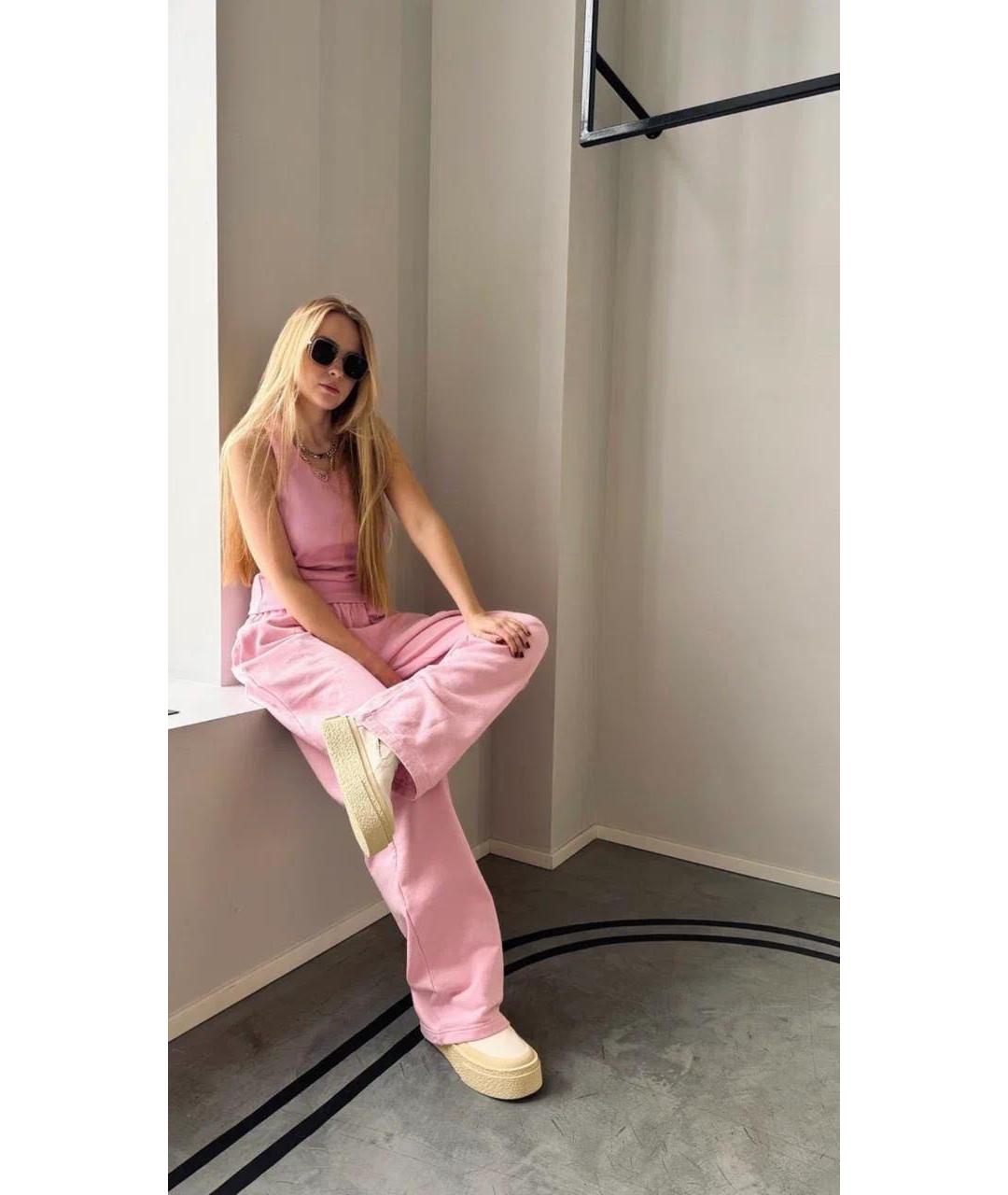 VTMNTS Розовая хлопковая майка, фото 3