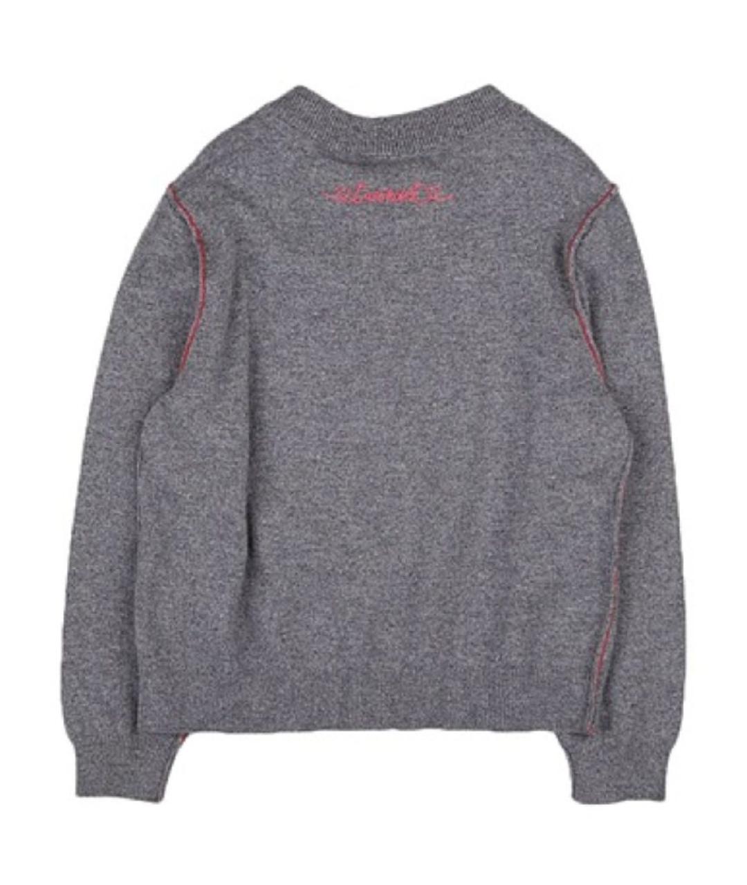 TWIN-SET Серый вискозный жакет / жилет, фото 2