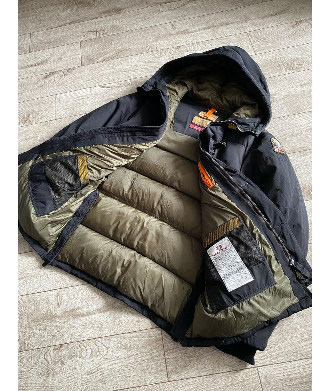 PARAJUMPERS Черный хлопковый пуховик, фото 3