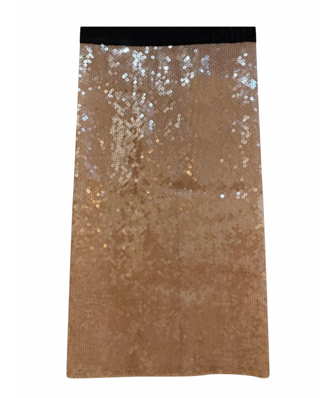 NUDE Розовая полиамидовая юбка миди, фото 1