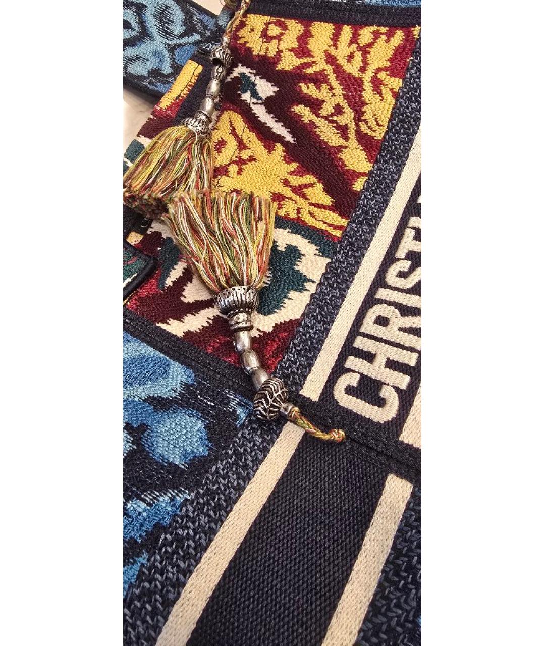 CHRISTIAN DIOR Мульти тканевая сумка тоут, фото 8