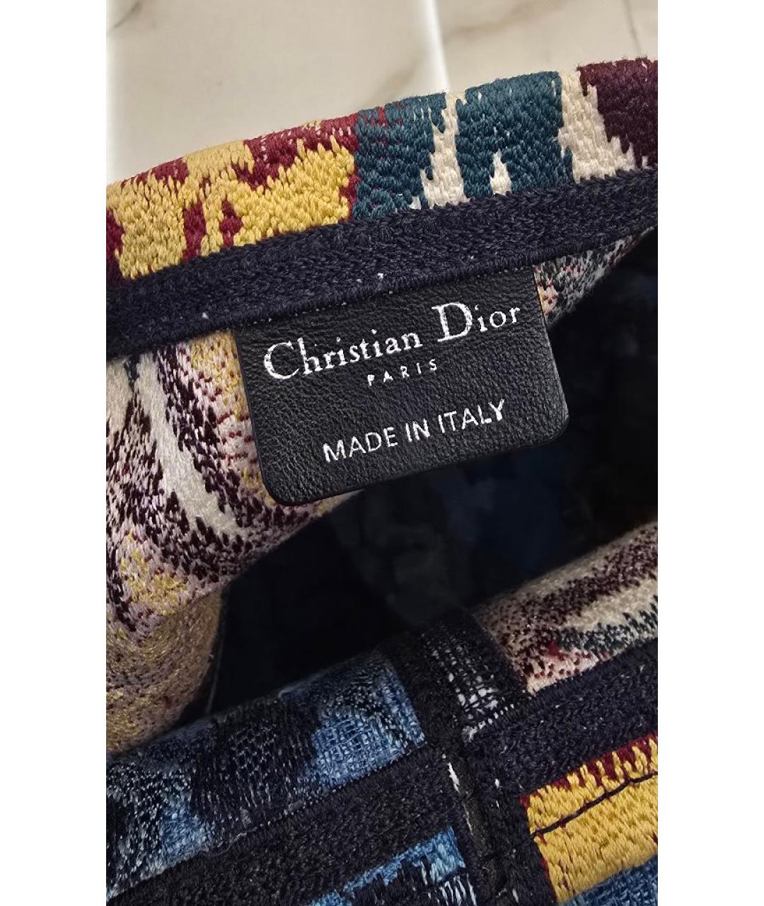 CHRISTIAN DIOR Мульти тканевая сумка тоут, фото 6