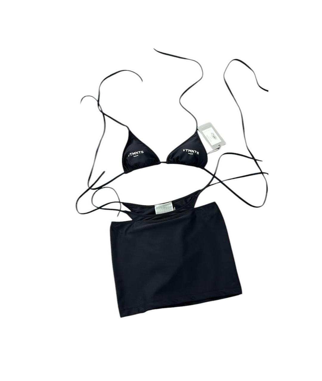 VTMNTS Черный полиэстеровый купальник, фото 3