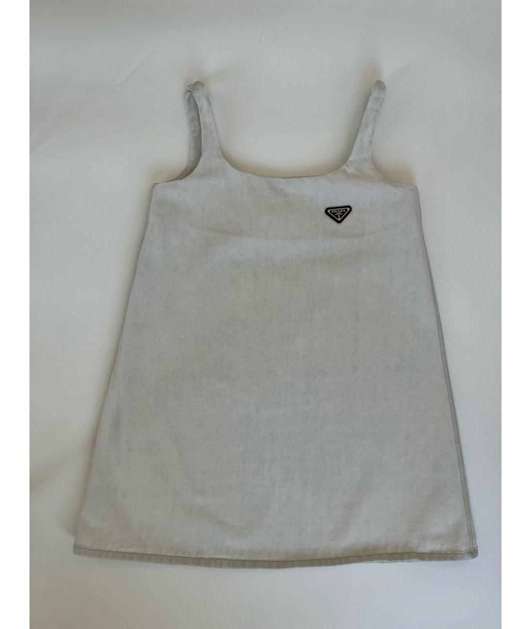 PRADA Мульти хлопковый сарафан, фото 5