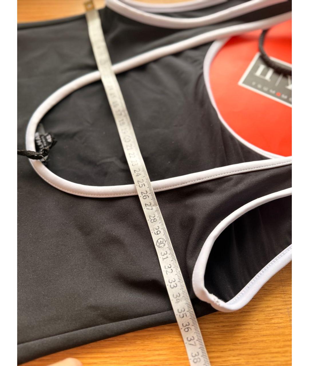 BALMAIN Черный полиамидовый купальник, фото 5