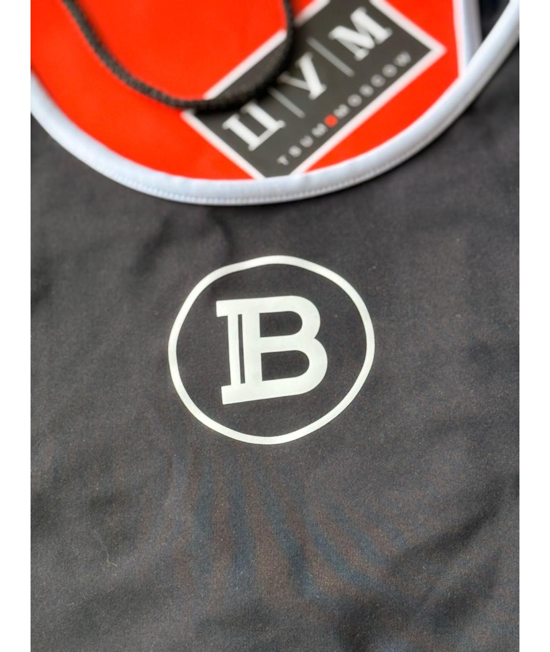 BALMAIN Черный полиамидовый купальник, фото 2