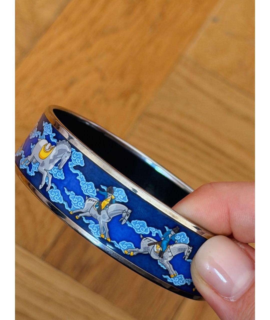 HERMES Синий браслет, фото 2