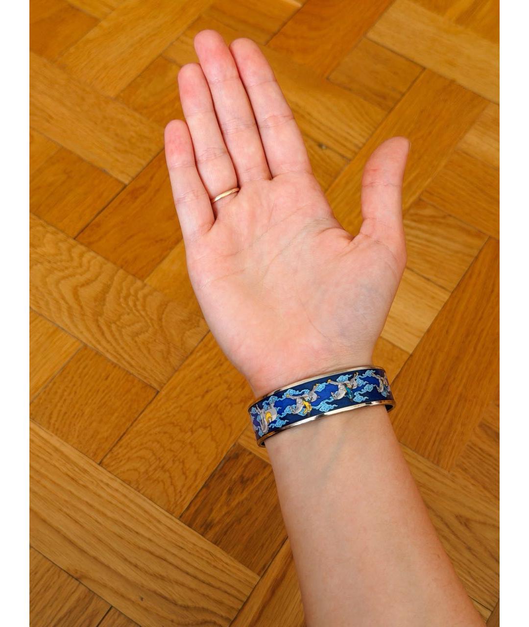 HERMES Синий браслет, фото 4