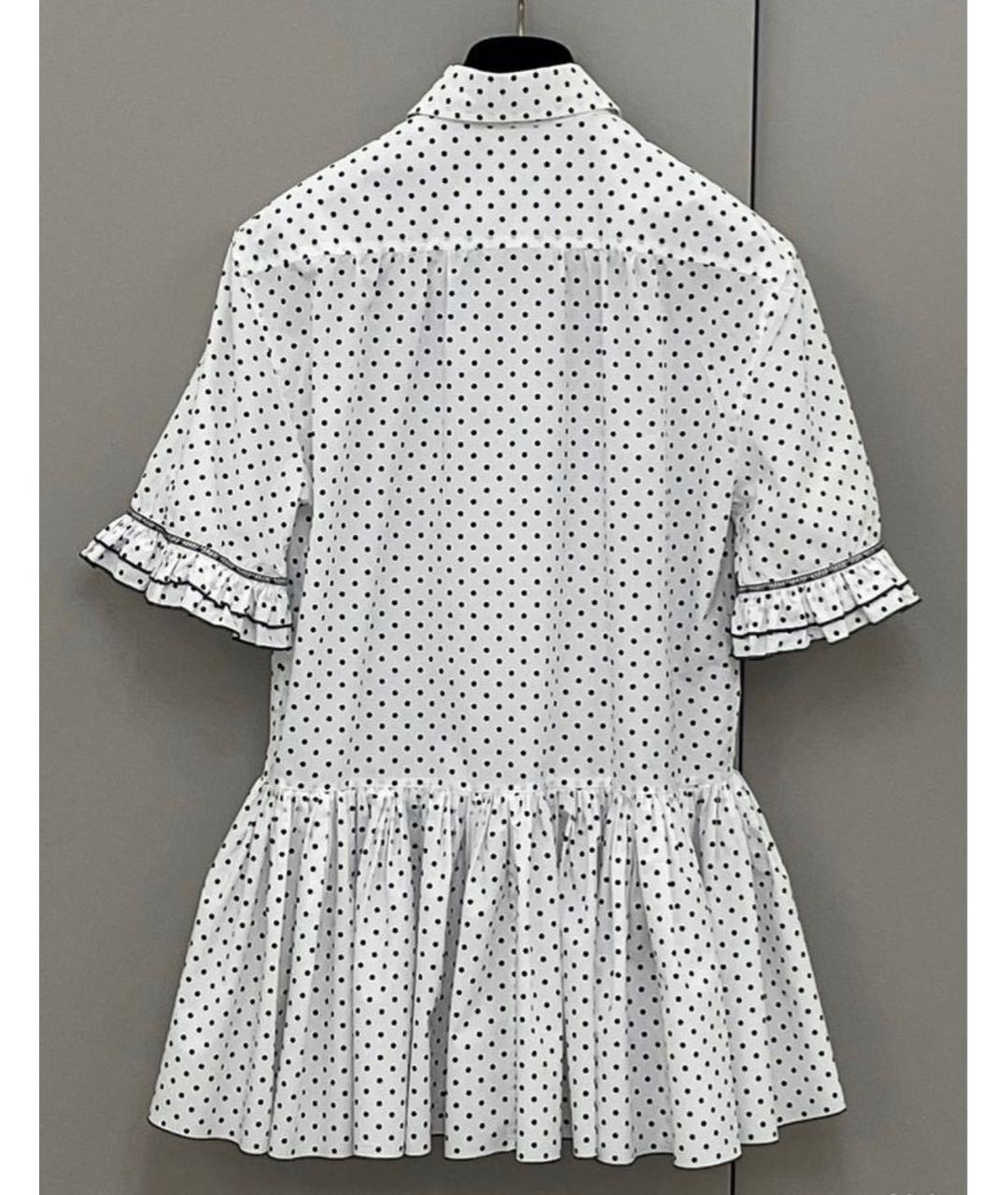 DOLCE&GABBANA Мульти хлопковое повседневное платье, фото 2