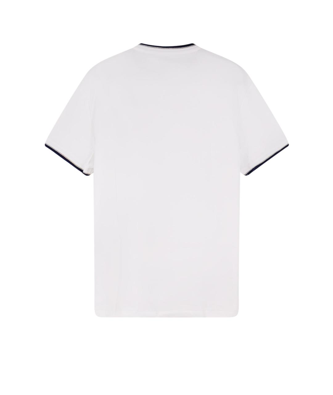 POLO RALPH LAUREN Белая хлопковая футболка, фото 2