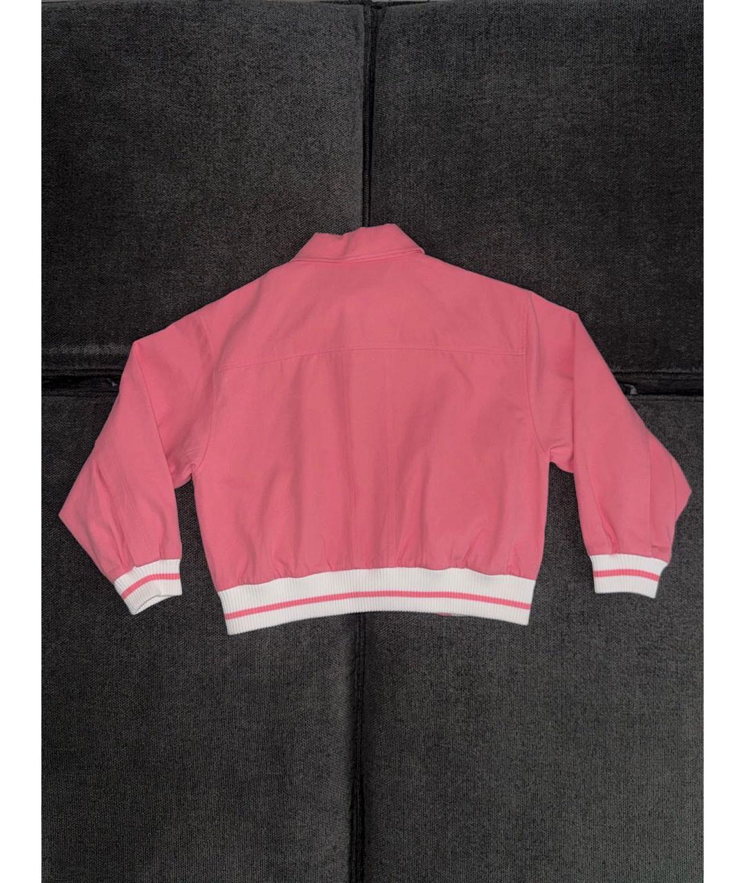 JUICY COUTURE Розовая хлопковая куртка, фото 2