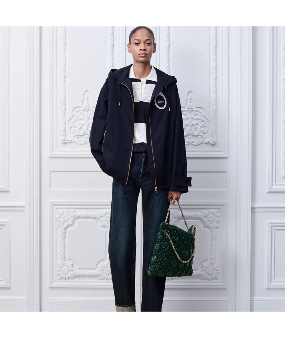 CHRISTIAN DIOR Темно-синяя куртка, фото 3