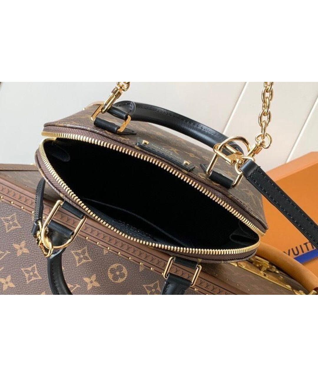 LOUIS VUITTON Коричневая сумка через плечо, фото 4