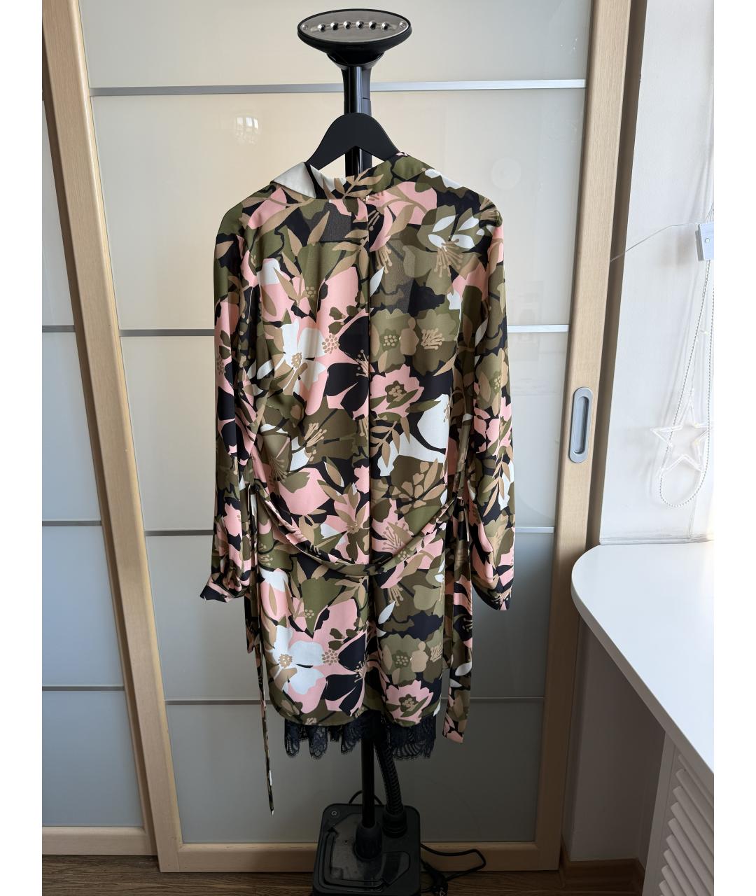 LIU JO Мульти полиэстеровое коктейльное платье, фото 9